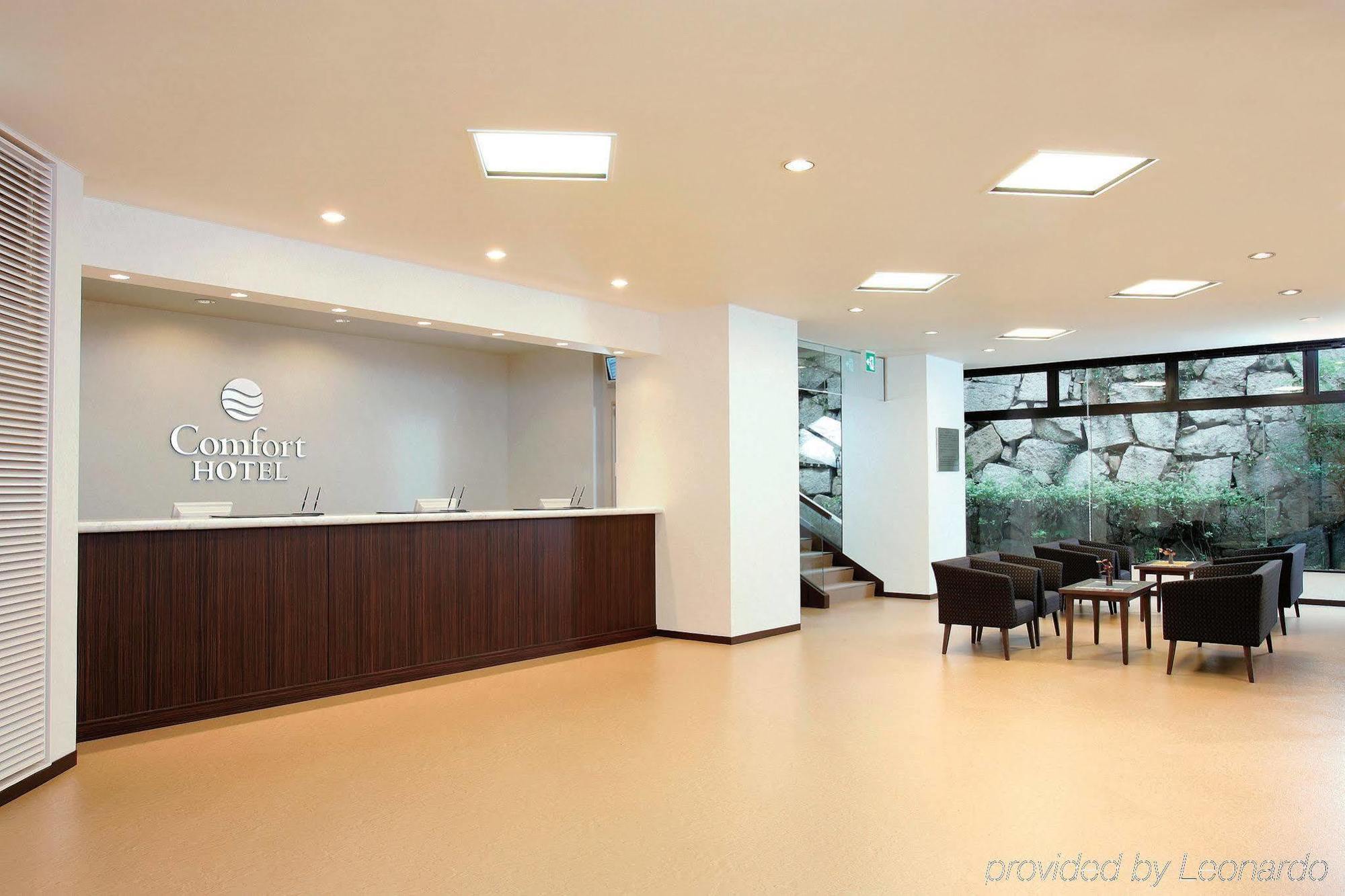 Comfort Hotel 冈山 内观 照片